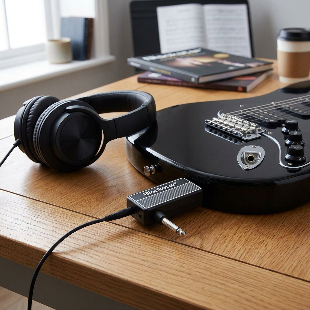 Práctica silenciosa con auriculares y control de volumen