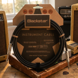 Cable de instrumento Blackstar 3 m jack 6,35 mm recto a recto